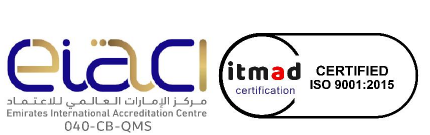 EIAC accreditation and ITMAD ISO 9001:2015 certification marks